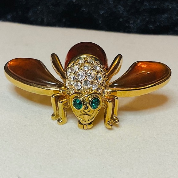 Joan Rivers Vintage Bee Brooch / Pin - Picture 7 of 9